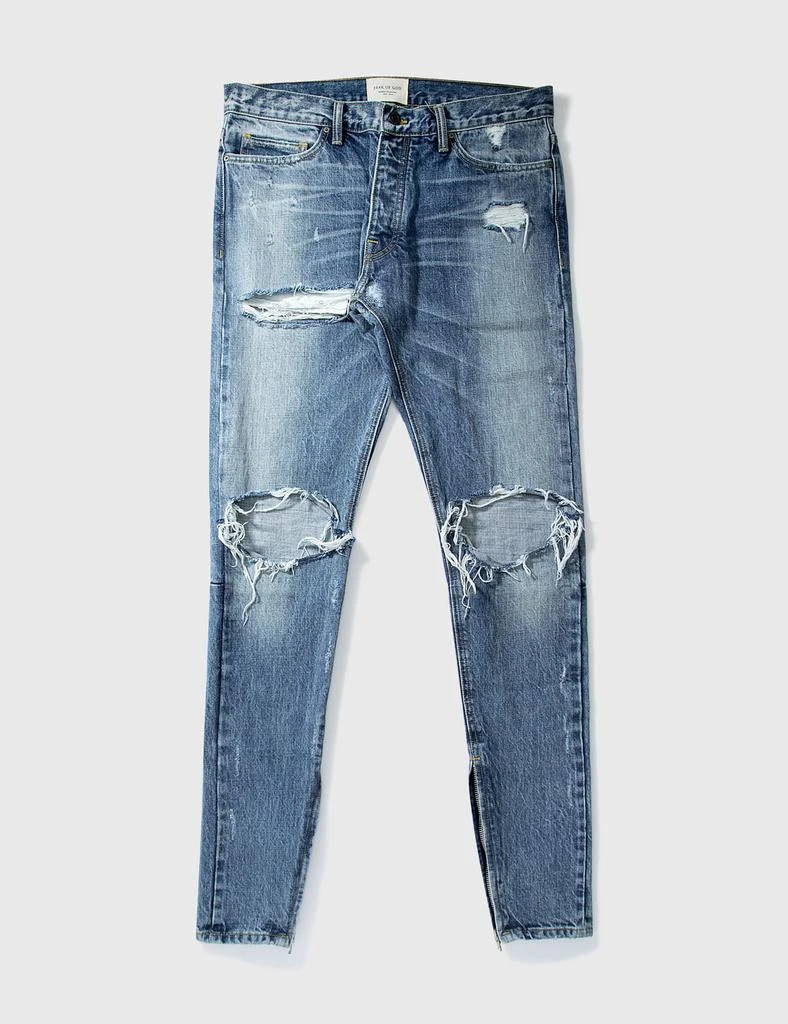 商品[二手商品] Fear of god|Fear Of God Washed Crushed Jeans,价格¥11329,第1张图片