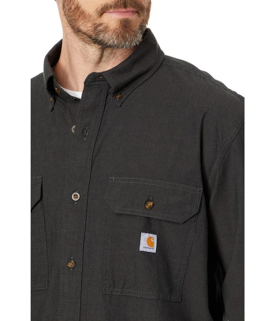 商品Carhartt|Loose Fit Midweight Chambray Long Sleeve Shirt,价格¥304,第3张图片详细描述