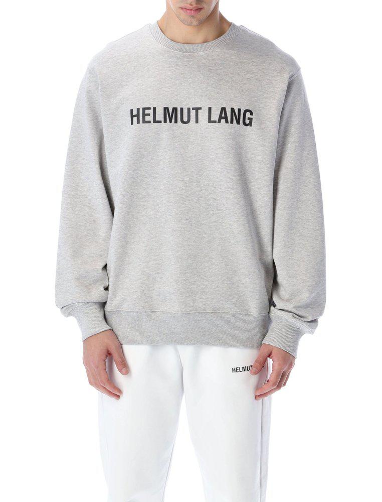 Helmut Lang Logo Printed Crewneck Sweatshirt商品第1张图片规格展示