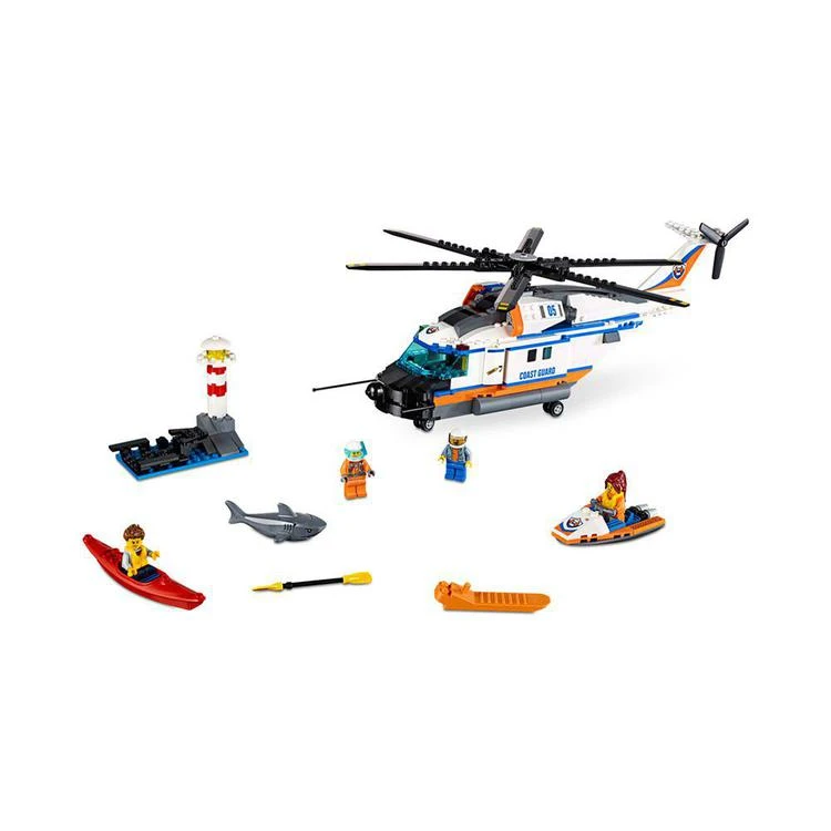 商品LEGO|415-Pc. City Heavy-Duty Rescue Helicopter Set,价格¥447,第4张图片详细描述