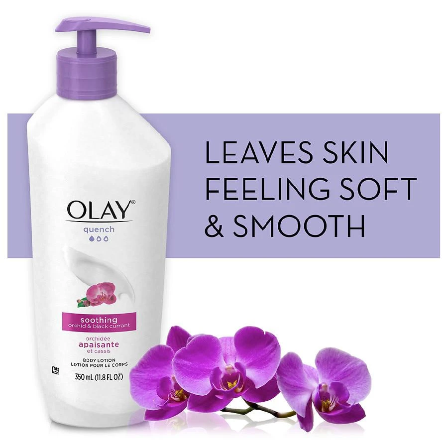 商品Olay|Quench Body Lotion Orchid & Black Currant,价格¥38,第3张图片详细描述