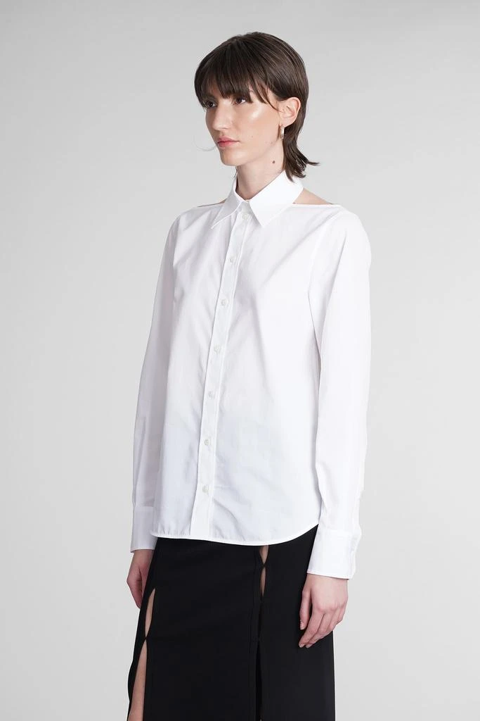 商品Helmut Lang|Helmut Lang Shirt In White Cotton,价格¥1904,第4张图片详细描述