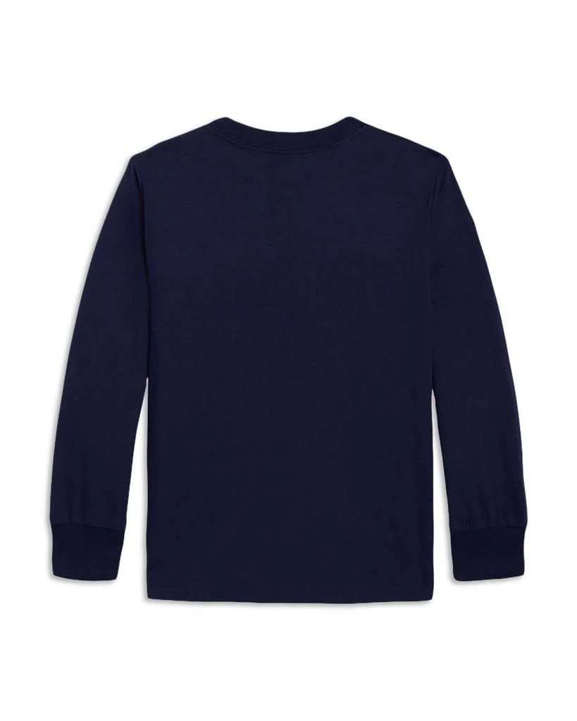 商品Ralph Lauren|Boys' Polo Ski Cotton Long-Sleeve Tee - Little Kid,价格¥224,第2张图片详细描述