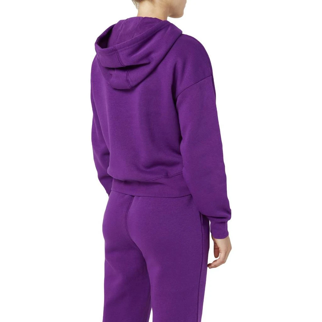 商品Fila|Fila Marina Women's Cropped Fleece Drawstring Pullover Hoodie,价格¥55,第5张图片详细描述
