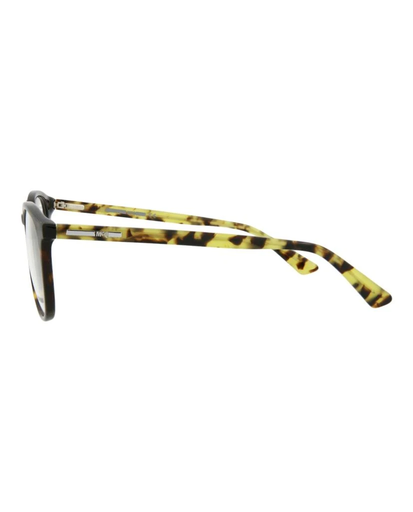 商品Alexander McQueen|Round-Frame Acetate Optical Frames,价格¥215,第3张图片详细描述
