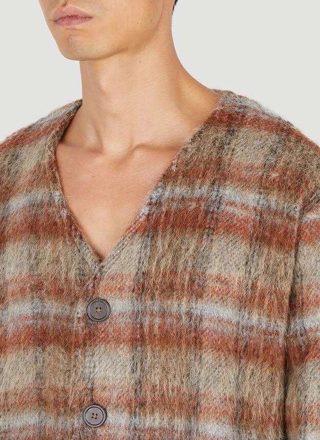 商品Our Legacy|Ament Check Cardigan in Brown,价格¥4105,第5张图片详细描述