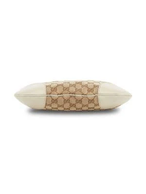 商品[二手商品] Gucci|GG Canvas & Leather Trim Crossbody Bag,价格¥5286,第3张图片详细描述