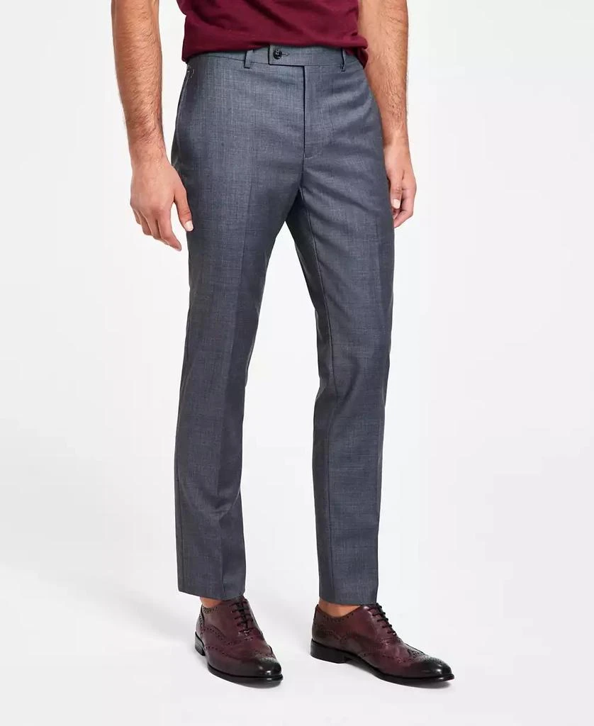 商品Calvin Klein|Men's Slim-Fit Wool-Blend Stretch Suit Pants,价格¥759,第1张图片