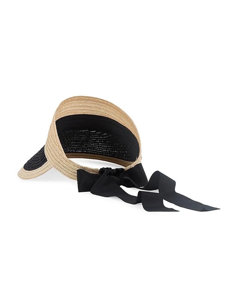 Ricky Ribbon-Accented Hemp Visor 商品