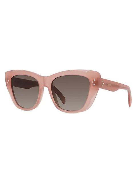 商品Celine|54MM Cat Eye Sunglasses,价格¥3268,第4张图片详细描述