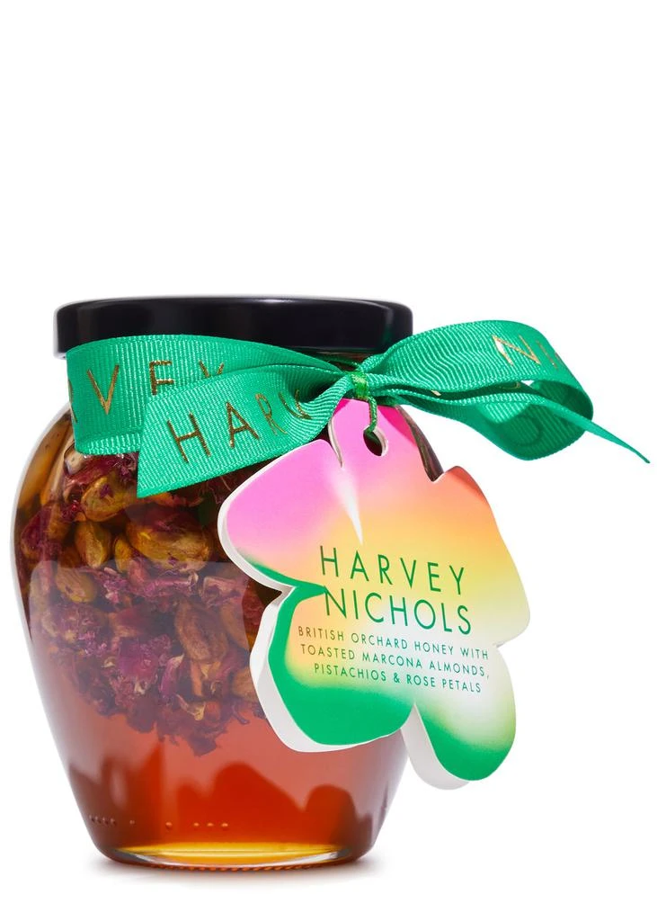 商品Harvey Nichols|Almond, Pistachio & Rose Petal Honey 375g,价格¥219,第3张图片详细描述