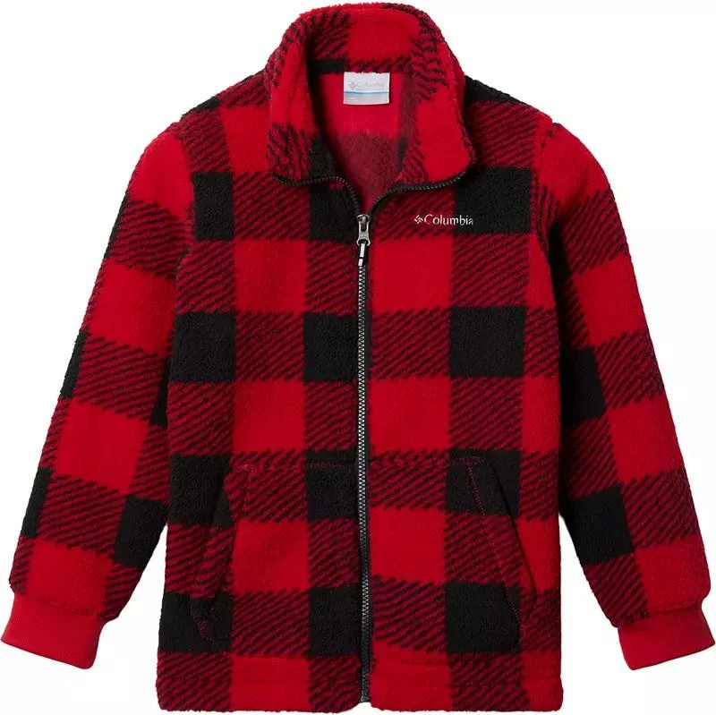 商品Columbia|Columbia Kids' Rugged Ridge II Sherpa Full Zip Jacket,价格¥264,第1张图片