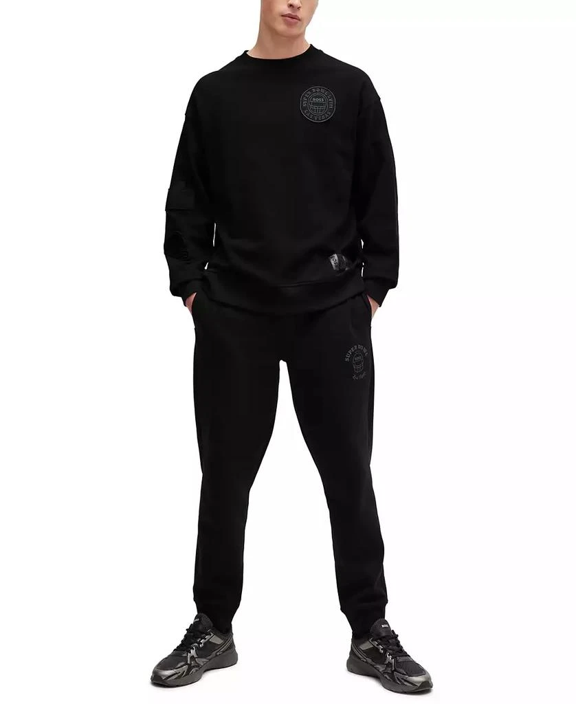 商品Hugo Boss|BOSS Men's BOSS x NFL Patch Sweatshirt,价格¥1017,第3张图片详细描述