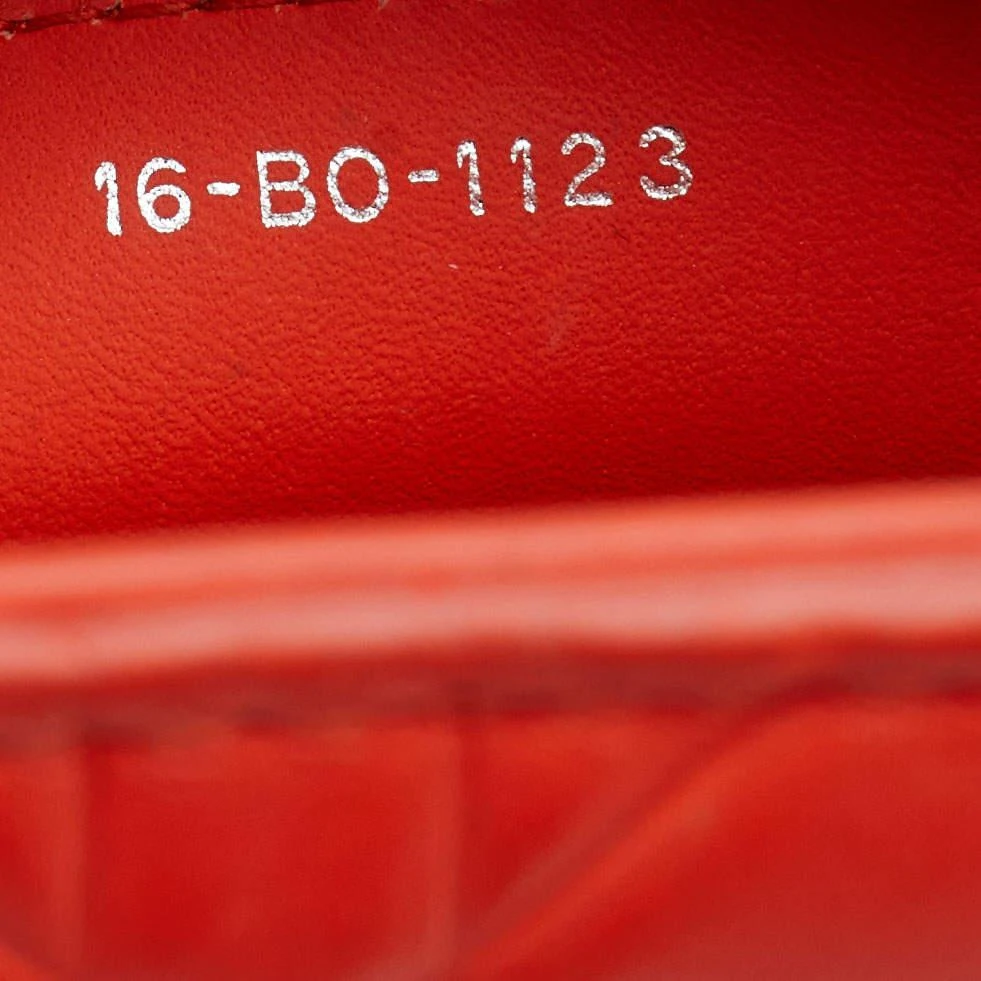 Dior Orange Cannage Embossed Leather Medium Lady Dior Tote 商品