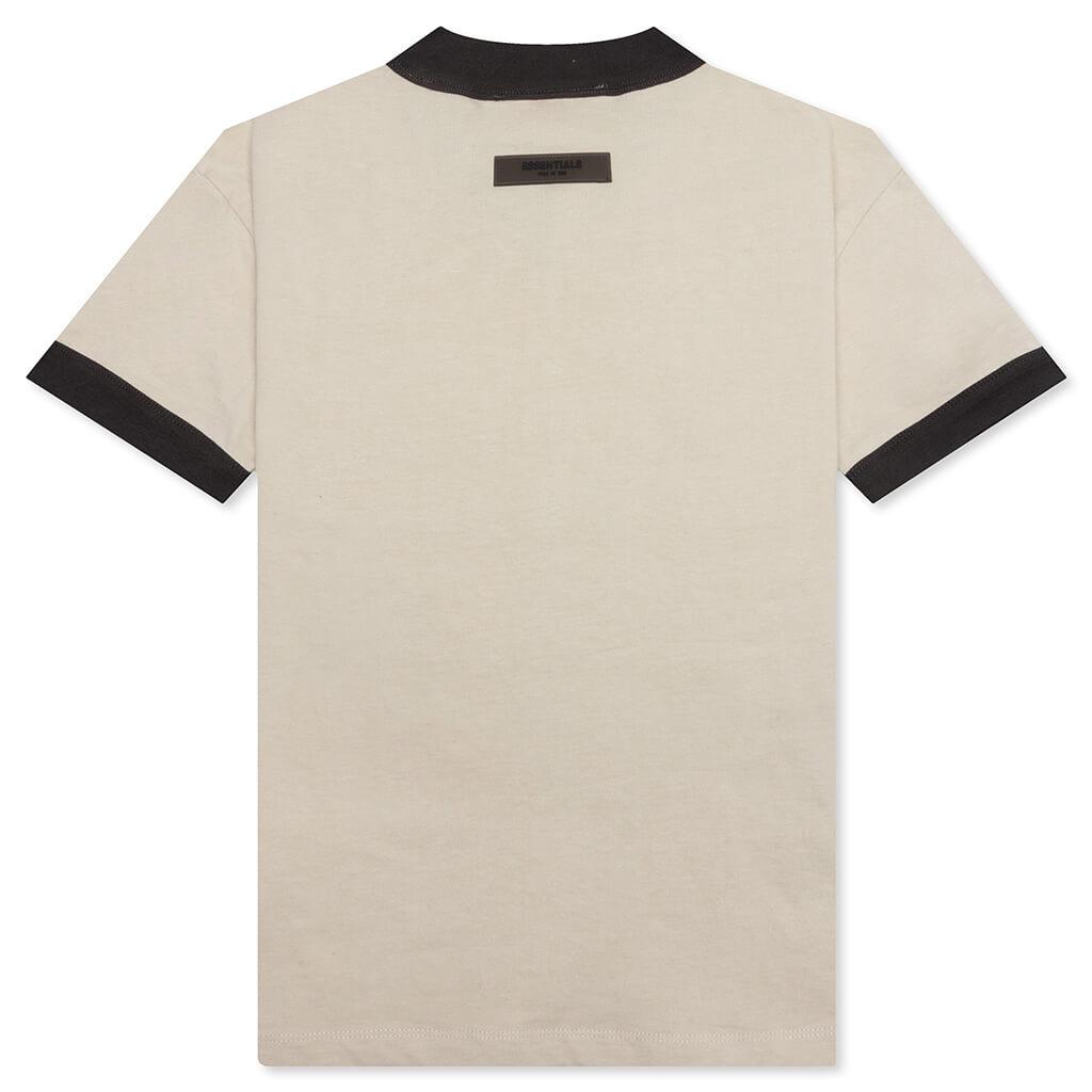 Fear of God Essentials Kid's V-Neck Tee - Wheat商品第2张图片规格展示