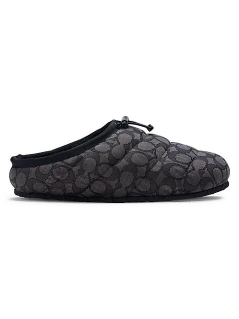 商品Coach|Signature Jacquard Slippers,价格¥558,第1张图片
