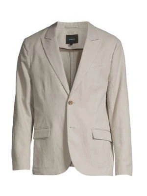 商品Vince|Linen-Blend Sportscoat,价格¥1536,第4张图片详细描述