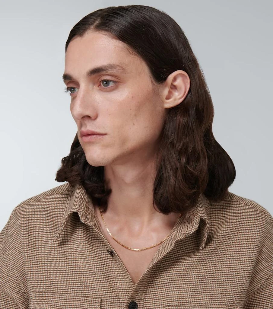 商品Tom Wood|Square Chain 9K镀金项链,价格¥3029,第2张图片详细描述