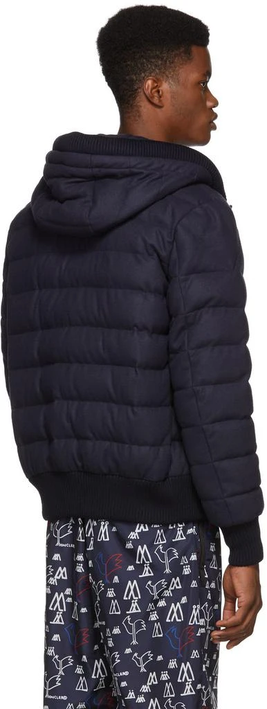 商品Moncler|Navy Down Renoir Jacket 男款羽绒服,价格¥9432,第3张图片详细描述