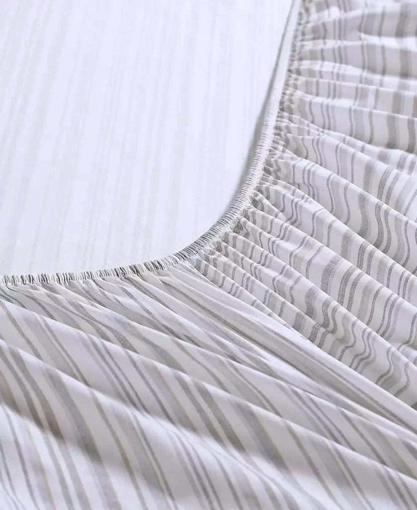 商品Tommy Bahama|CLOSEOUT! Kahanu Stripe Cotton Percale 4-Pc. Sheet Set, King,价格¥707,第4张图片详细描述