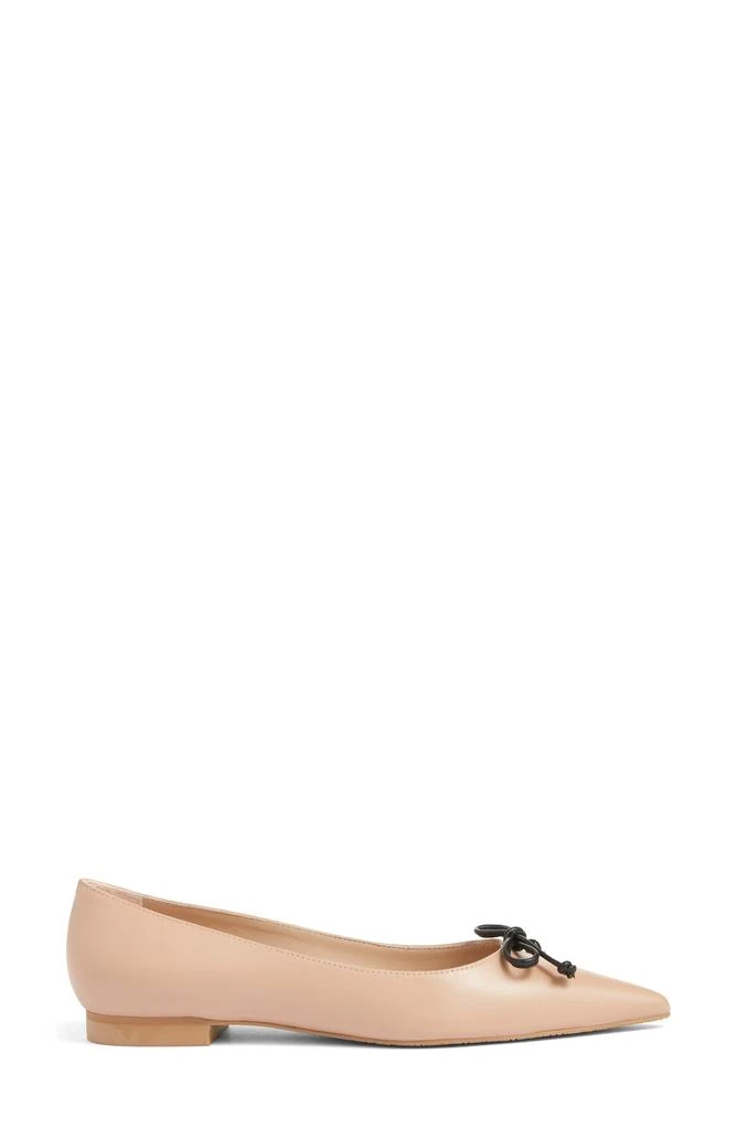 商品Stuart Weitzman|Landon Pointed Toe Ballet Flat,价格¥654,第3张图片详细描述