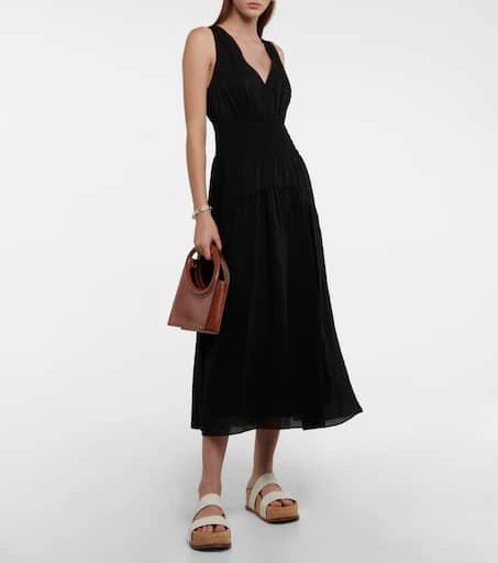 商品Vince|Smocked maxi dress,价格¥2521,第2张图片详细描述