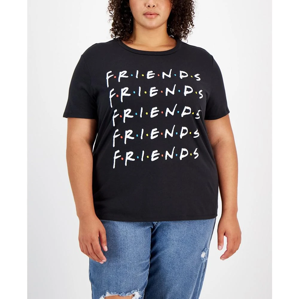 商品Love Tribe|Trendy Plus Size Friends Graphic T-Shirt,价格¥223,第1张图片