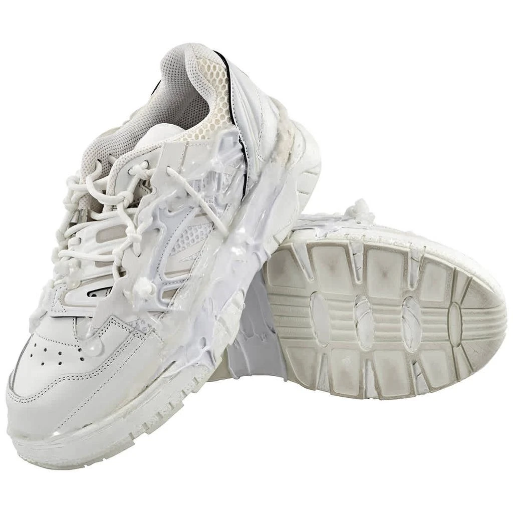 商品MAISON MARGIELA|Maison Margiela Fusion Men's White Low Top Sneakers,价格¥6229,第2张图片详细描述