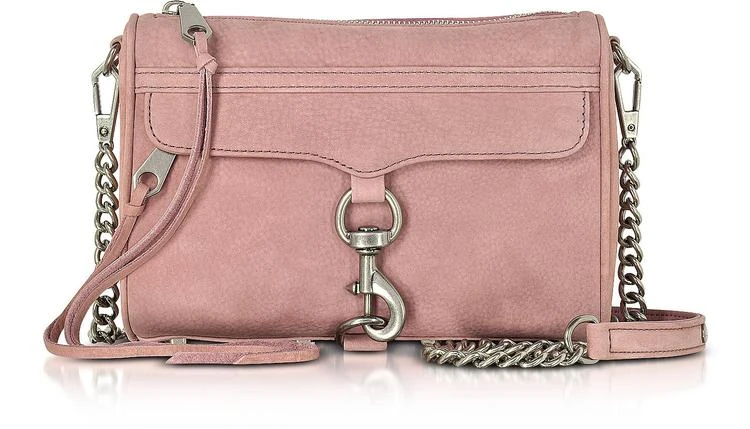 商品Rebecca Minkoff|正绒面革迷你M.A.C. 斜挎包,价格¥914,第1张图片