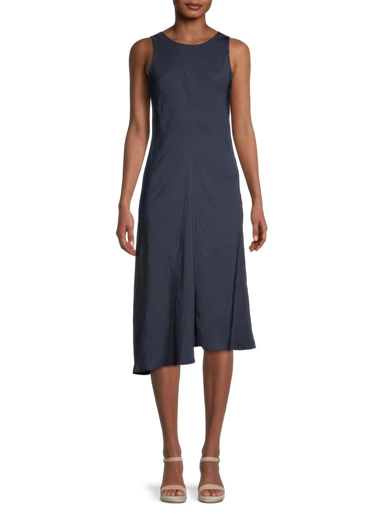 商品Vince|Bias Crinkle Asymmetric Dress,价格¥828,第1张图片