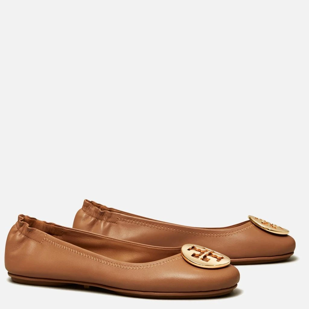 商品Tory Burch|Tory Burch Women's Minnie Leather Ballet Flats,价格¥1509,第3张图片详细描述