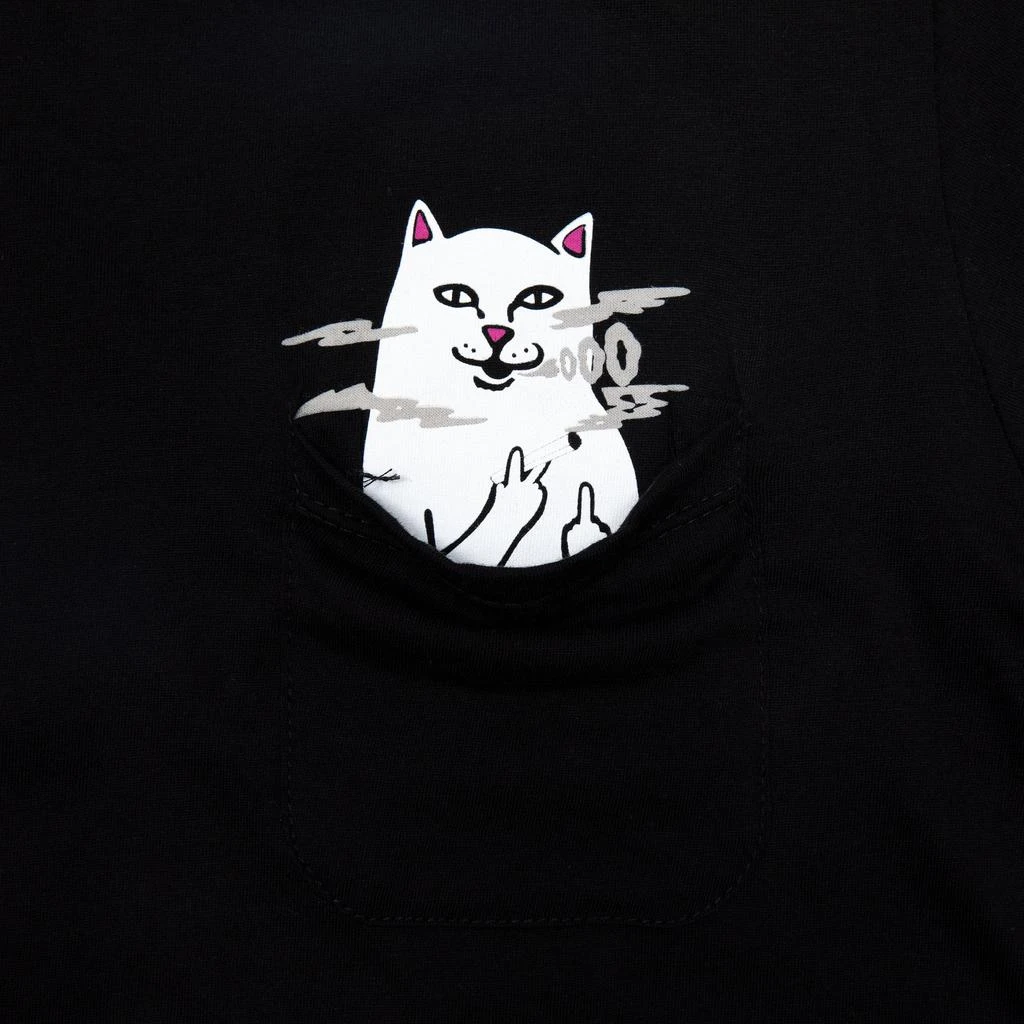 商品RIPNDIP|Lord Nermal Smokey Pocket Tee (Black),价格¥166,第3张图片详细描述