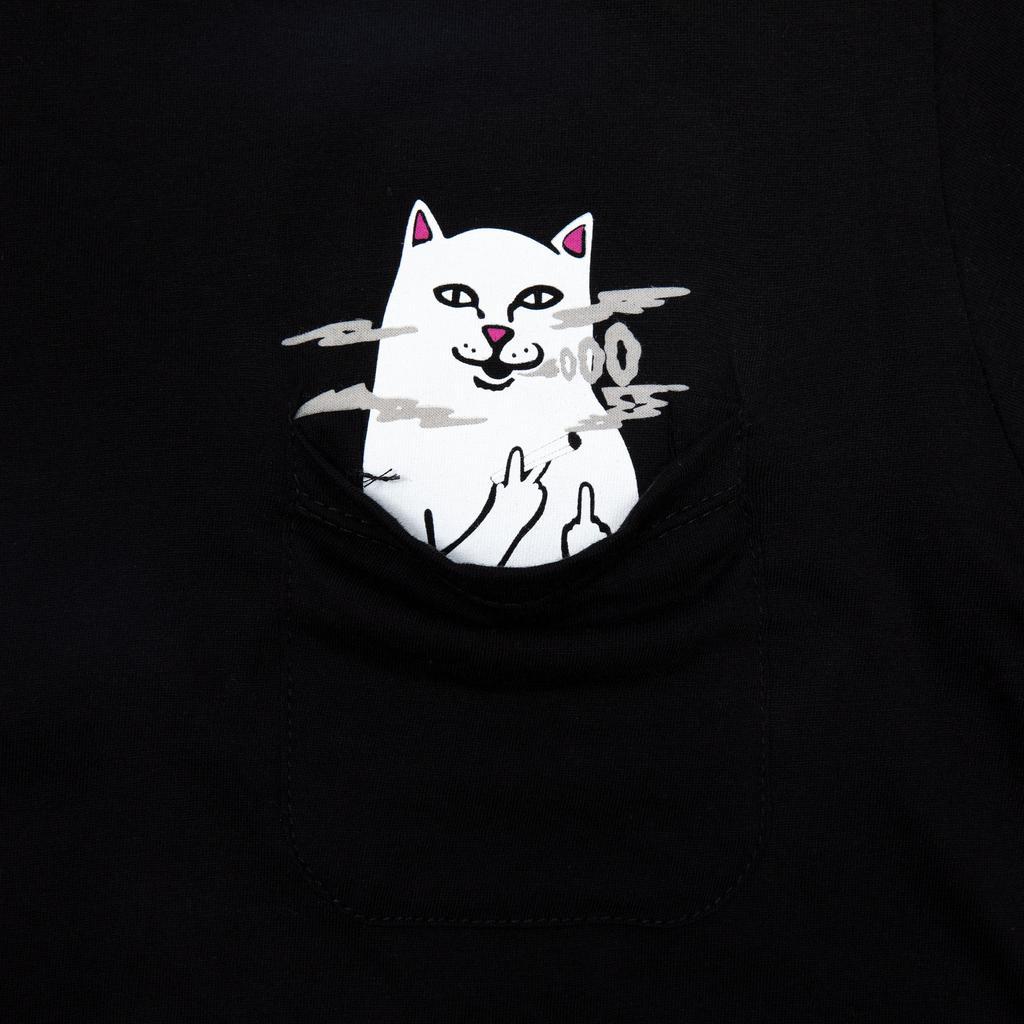 商品RIPNDIP|Lord Nermal Smokey Pocket Tee (Black),价格¥252,第5张图片详细描述