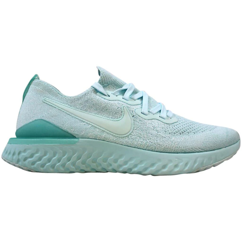 商品NIKE|Nike Epic React Flyknit 2 Teal Tint/Teal Tint-Teal Tint  BQ8927-300 Women's,价格¥353,第1张图片