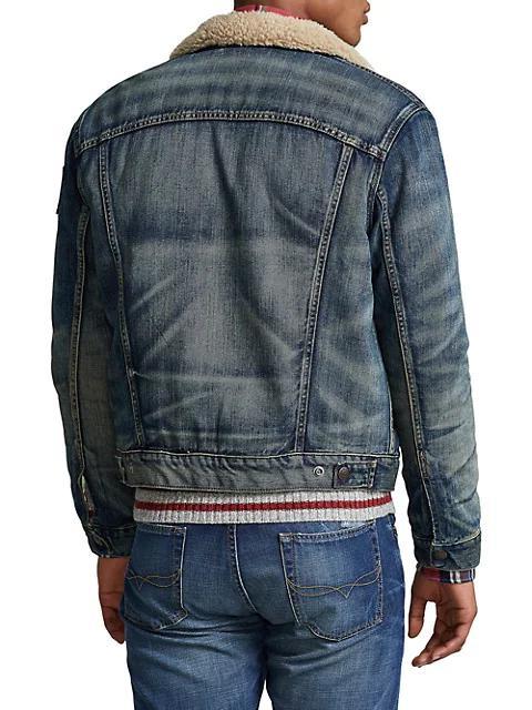 商品Ralph Lauren|Rigid Denim Trucker Jacket,价格¥2178,第6张图片详细描述