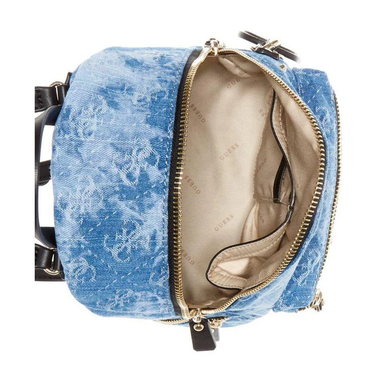 商品GUESS|Cool School Denim Small Backpack,价格¥423,第3张图片详细描述