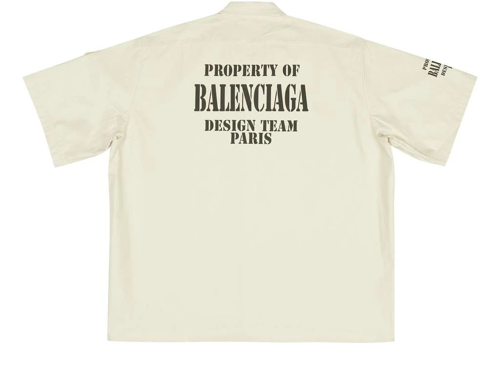 商品Balenciaga|PROPERTY口袋短袖衬衫,价格¥8493,第2张图片详细描述