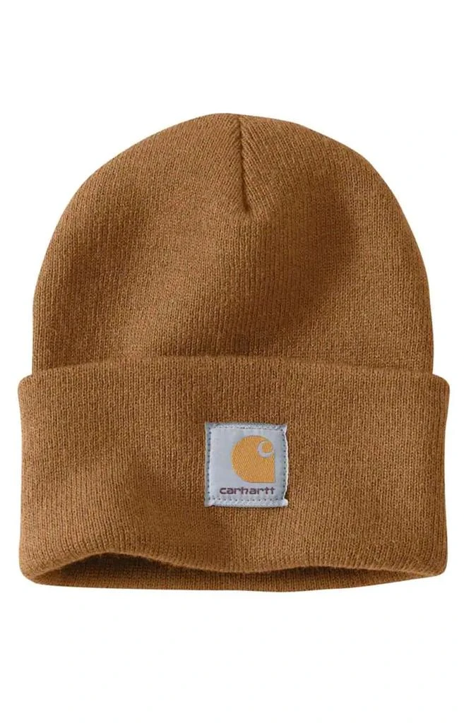 商品Carhartt|(A18) Acrylic Watch Hat - Carhartt Brown,价格¥141,第1张图片