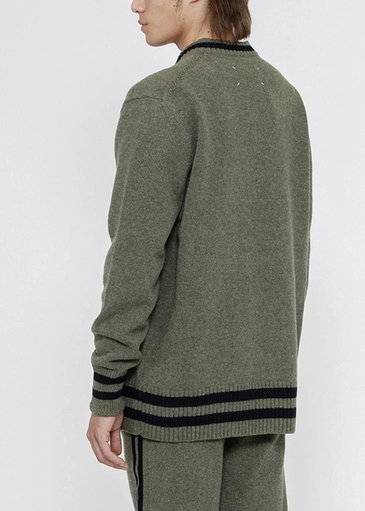 商品MAISON MARGIELA|Maison Margiela Stripe Wool Sweater,价格¥3756,第2张图片详细描述