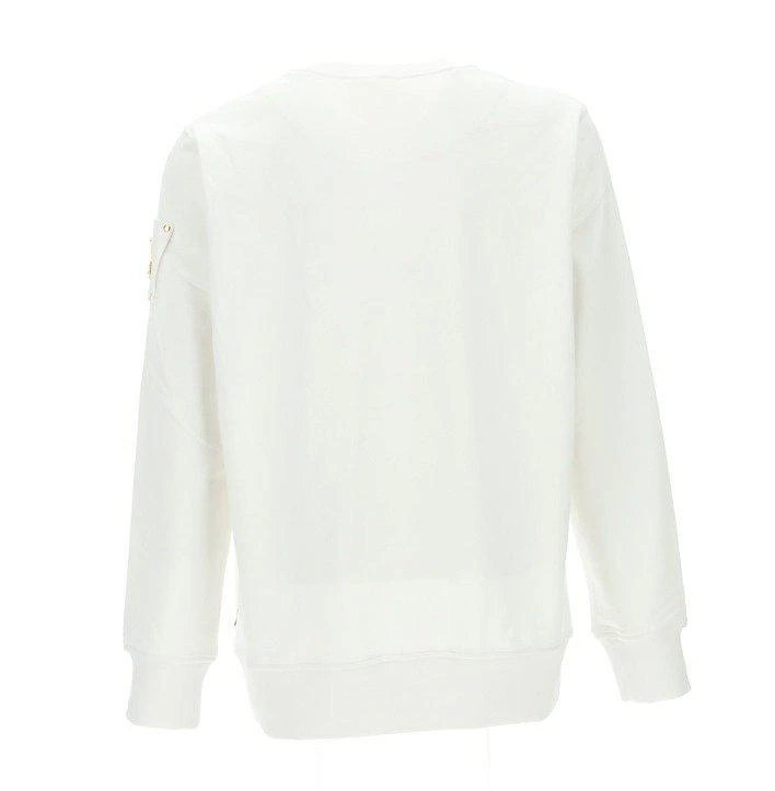 商品Moose Knuckles|Moose Knuckles Logo-Plaque Crewneck Sweater,价格¥1967,第2张图片详细描述
