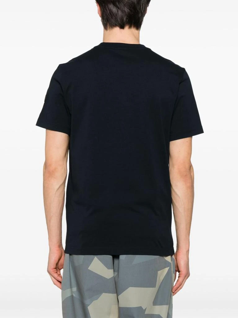商品Moncler|MONCLER - Logo Cotton T-shirt,价格¥2948,第4张图片详细描述