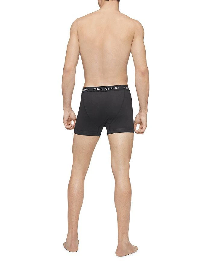 商品Calvin Klein|Cotton Stretch Moisture Wicking Boxer Briefs, Pack of 3,价格¥356,第3张图片详细描述