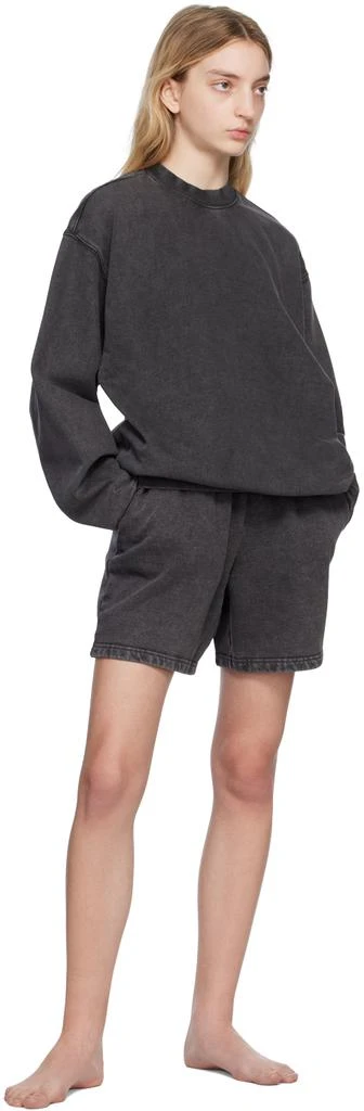 商品SKIMS|Gray SKIMS Boyfriend Fleece Shorts,价格¥511,第4张图片详细描述