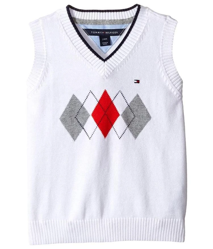 商品Tommy Hilfiger|Tommy Hilfiger Kids Henry Sweater Vest (Infant),价格¥169,第1张图片