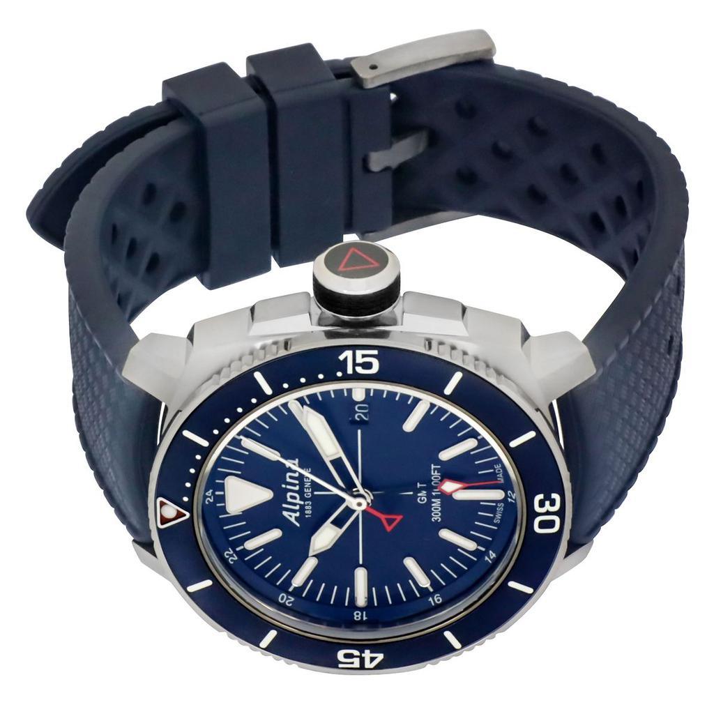 商品Alpina|Alpina Seastrong Diver Titanium Quartz Men's Watch AL-247LNN4TV6B,价格¥3872,第4张图片详细描述
