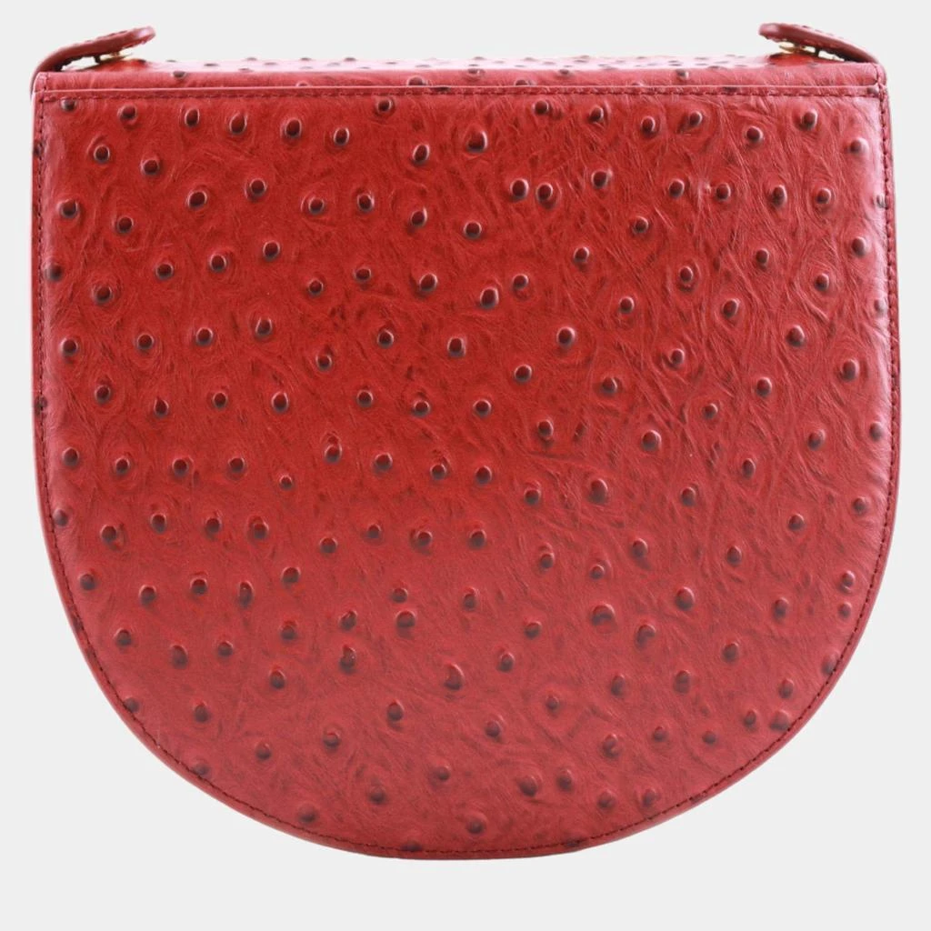 商品Charriol|Charriol Bordeaux Leather Passion Ostrich Crossbody bag,价格¥2653,第4张图片详细描述