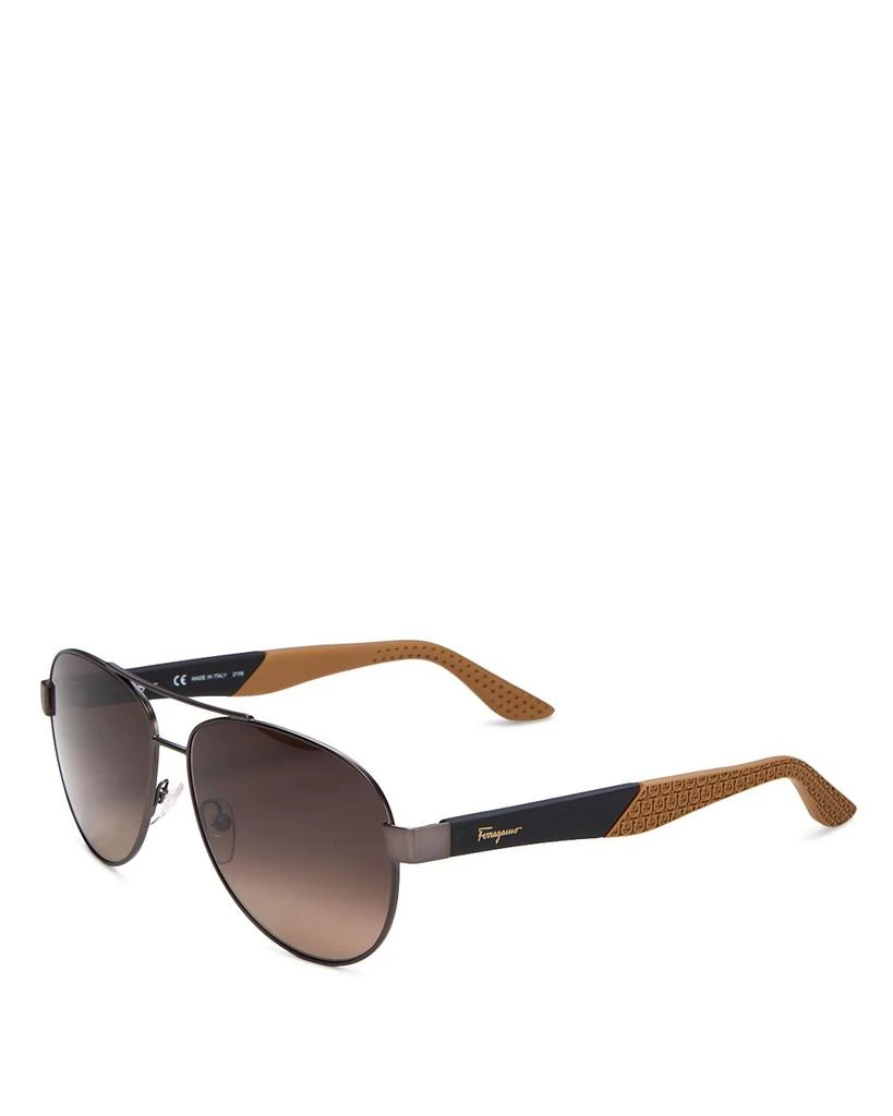 Salvatore  Brow Bar Aviator Sunglasses, 62mm 商品