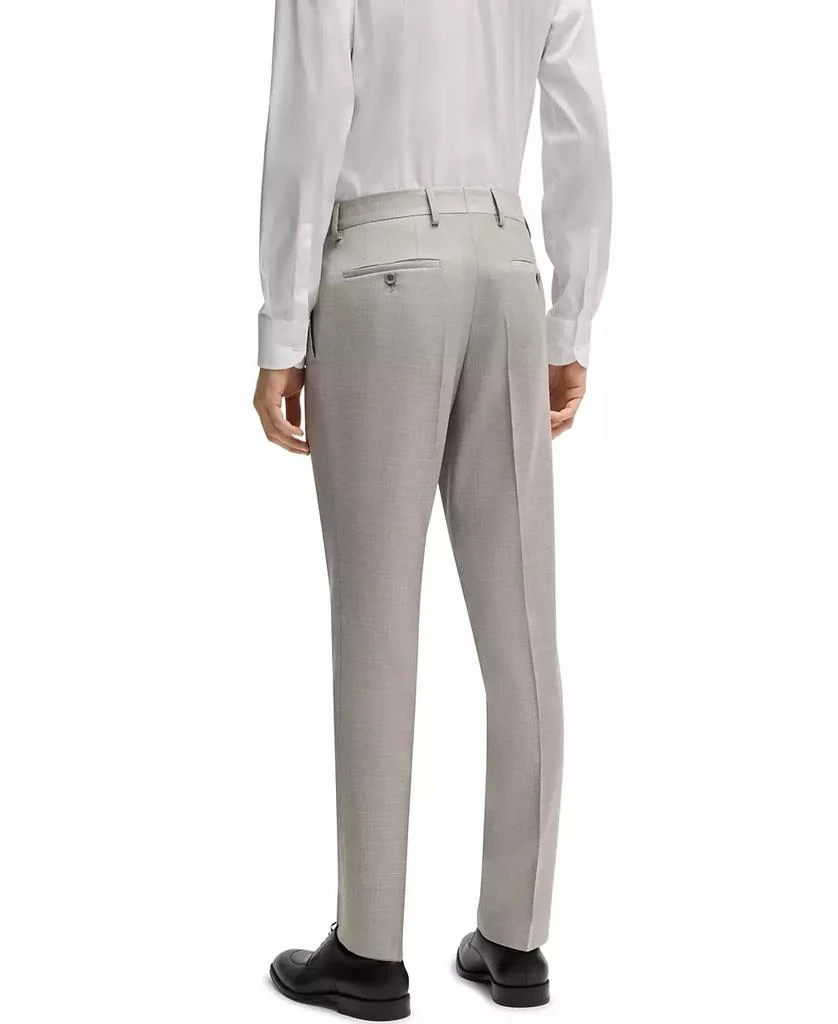 商品Hugo Boss|Men's Patterned Virgin Wool Slim-Fit Suit,价格¥4628,第5张图片详细描述