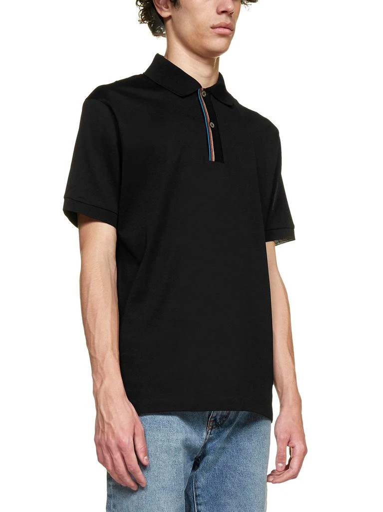 商品Paul Smith|Paul Smith Short-Sleeved Striped Trim Polo Shirt,价格¥1197,第4张图片详细描述