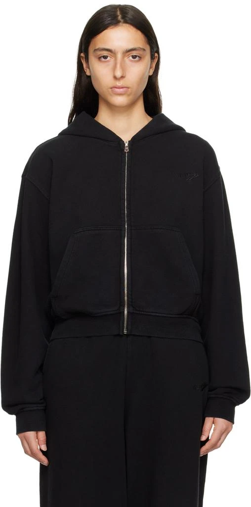 商品We11done|Black Washed Hoodie,价格¥1393,第1张图片